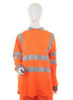 Beeswift Ladies Hi-Vis Long Sleeve Rail Spec Polo Shirt Orange Size XS LPK28ORXS