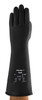 Industrial Latex Medium Weight 17" Gauntlet Black Size 10 ILMW1710