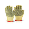 Beeswift Reinforced Fingerless Dotted Gloves Yellow Size 10 KFLGMWD10