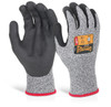 Beeswift Glovezilla Nitrile m Coated Gloves Grey Size XL GZ01GYXL