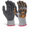 Beeswift Glovezilla Nitrile m Coated Gloves Grey Size XL GZ04GYXL