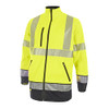 Beeswift Deltic Hi-Vis Two-Tone Soft Shell Jacket Saturn Yellow / Navy Size L HVTT040SYNL