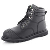 Beeswift Goodyear Welt Boot With Scuff Cap Black Size 6.5 GWBMSSCBL06.5