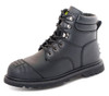 Beeswift Goodyear Welt Boot With Scuff Cap Black Size 7 GWBMSSCBL07