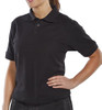 Beeswift Standard Polo Shirt Black Size M CLPKSBLM