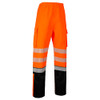 Beeswift Deltic Hi-Vis Two-Tone Ripstop Breathable Waterproof Trouser Orange 4XL BSDTRTTORBL4XL
