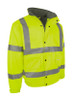 Beeswift Hi-Vis Fleece Lined Bomber Jacket Saturn Yellow Size S CBJFLSYS