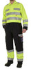 Beeswift Arc Compliant Hi-Vis Boilersuit Saturn Yellow / Navy Size 52 CARC7SYN52
