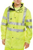 Beeswift Carnoustie Hi-Vis Jacket Saturn Yellow Size XXXXXL CARSY5XL