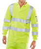 Beeswift Arc Compliant Hi-Vis Polo Shirt Saturn Yellow Size XXXXL CARC2HVSY4XL