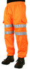 Beeswift Fleece Jogger Hi-Vis Trousers Orange Size M BSJBORM