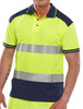 Beeswift Hi-Vis Two-Tone Polo Shirt Saturn Yellow / Navy Size XL CPKSTTENSYXL