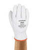 Ansell Low Voltage Leather Premium Goat Skin Gloves White Size M AN96-002M