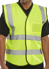 Beeswift Id Vest Hi-Vis Saturn Yellow Size L BD108SYL