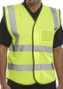 Beeswift Id Vest Hi-Vis Saturn Yellow Size XXL BD108SYXXL