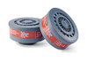 Beeswift Respirator A1 Filters Pair Grey BB3000A1