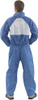 3M 4530 Flame Spread Retardant Sr Disposable Coverall Blue/White Size XXL 4530XXL