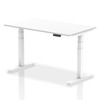 Dynamic Air 1400 X 800Mm Height Adjustable Desk White Top White Leg HA01030 HA01030