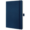 Sigel Conceptum A5 Casebound Soft Cover Notebook Ruled 194 Pages Blue CO327 CO327