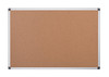 Bi-Office Maya Cork Noticeboard Double Sided Aluminium Frame 900X600mm CA033750