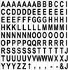Bi Office Magnetic Letters Black/Red KT2220 KT2220
