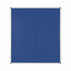 Bi-Office Enclore Blue Felt Lockable Noticeboard Display Case 20 X A4 1160X1288m VT740107150