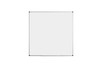 Bi-Office Maya Magnetic Enamel Whiteboard Aluminium Frame 1200X1200mm CR1701170