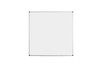 Bi-Office Maya Magnetic Enamel Whiteboard Aluminium Frame 1200X1200mm CR1701170