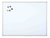 Bi-Office Maya Magnetic Melamine Whiteboard Grey Plastic Frame 600X450mm MB0407186