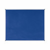 Bi-Office Maya Blue Felt Noticeboard Aluminium Frame 1500X1200mm FA1243170