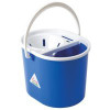 Valuex Plastic Mop Bucket With Wringer 5 Litre Blue - 0907002 0907002