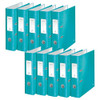 Leitz 180 Wow Lever Arch File Laminated Paper On Board A4 80Mm Spine Width Ice B 10050051