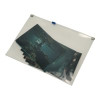 Rapesco Zippi Bag With Plastic Zip A4 Clear Pack 25 0796