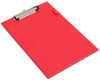 Rapesco Foldover Clipboard A4 Red VFDCB0R3
