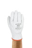 Ansell Low Voltage Leather Premium Goat Skin Gloves White Size L AN96-002L