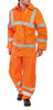 Beeswift Hi-Vis Lightweight Waterproof Suit Orange Size 3XL TS8ORXXXL