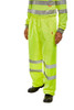 Beeswift Hi-Vis Waterproof Traffic Trousers Saturn Yellow Size XXXL TENSYXXXL