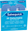 Salvequick Detectable Plasters Refill Pack 6X35 Blue CM0544