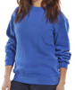 Beeswift Polycotton Sweatshirt Royal Blue Size M CLPCSRM