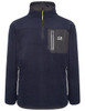 Jcb Workwear Trade Heavyweight 1/4 Zip Tech Fleece Navy Blue Size M DK9T-M