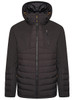 Jcb Workwear Trade Hybrid Padded Jacket Black Size L D-M7-L