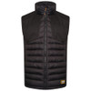 Jcb Workwear Trade Hybrid Padded Gilet Black Size L D-MN-L