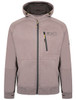 Jcb Workwear Trade Zip Thru Hoodie Grey Size L DK9S-L
