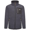 Jcb Workwear Trade Fleece Jacket Full Zip Steel Blue Size XL DB7O-XL