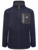 Jcb Workwear Trade Heavyweight 1/4 Zip Tech Fleece Navy Blue Size 2XL DK9T-XXL