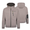 Jcb Workwear Trade Zip Thru Hoodie Grey Size 2XL DK9S-XXL