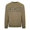 Jcb Workwear Trade Crew Sweatshirt Olive Green Size S CREW/OL-S