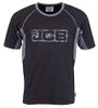 Jcb Workwear Trade T-Shirt Black/Grey Size XL D+ID-XL