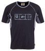 Jcb Workwear Trade T-Shirt Black/Grey Size XL D+ID-XL