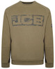 Jcb Workwear Trade Crew Sweatshirt Olive Green Size M CREW/OL-M
